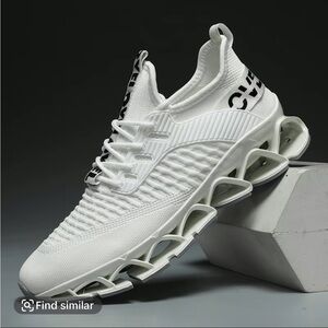 Men’s Casual Lace Up Low Top Blade Training Sneakers